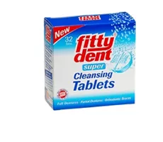 פיטידנט טבליות ניקוי FITTYDENT CLEANS 32 אקופארם - ecopharm
