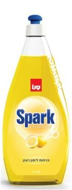 ספארק נוזל כלים לימון