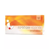 פרוקטו אובלפיכה פתילות רקטליות אקופארם - ecopharm