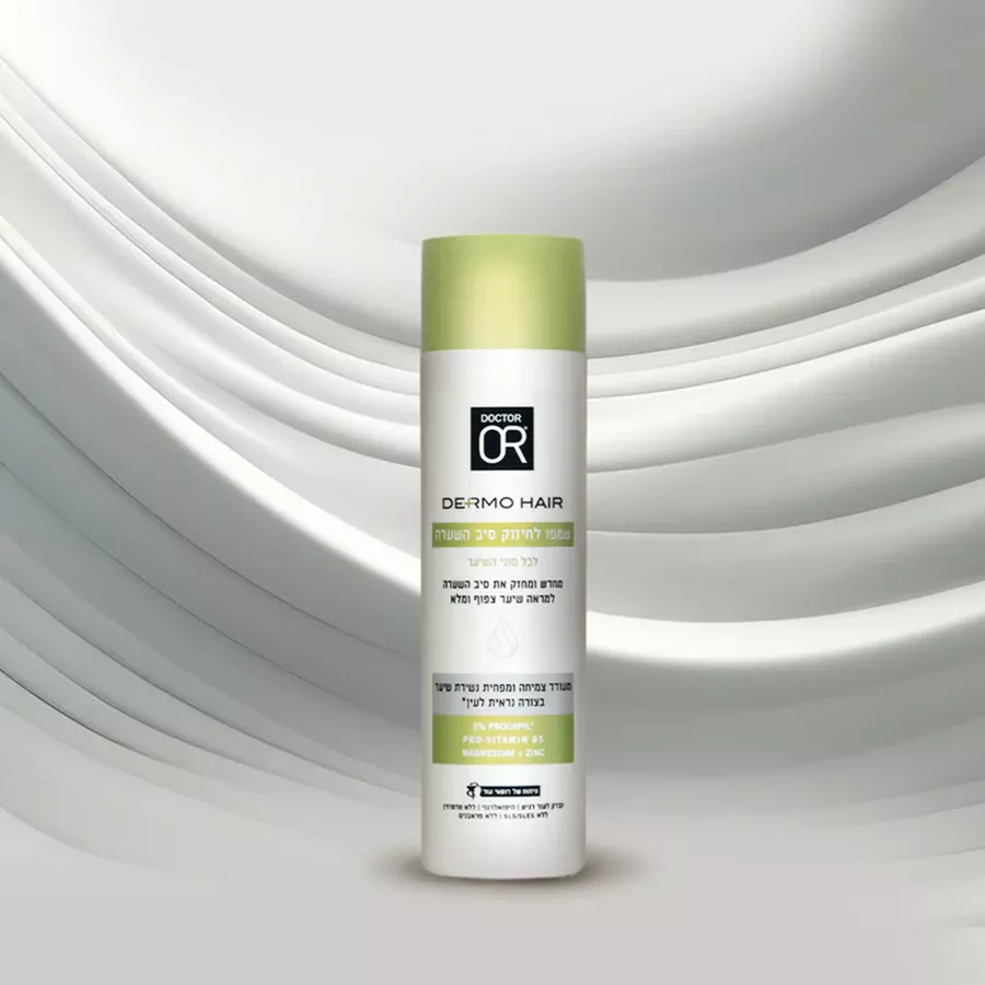 ‎DR‎ ‎OR‎ ‎DERMO‎ HAIR שמפו לחיזוק סיב השיער ד