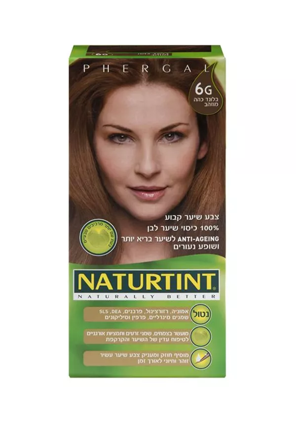נטורטינט צבע לשיער גוון 6G בלונד כהה מוזהב