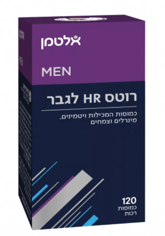 אלטמן רוטס HR לגבר 120 כמוסות ALTMAN