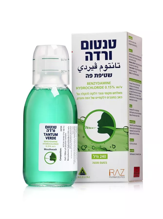 טנטום ורדה שטיפת פה בטעם מנטה