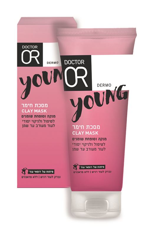 מסכת חימר לניקוי העור DR OR YOUNG