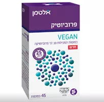 אלטמן פרוביוטיק‎ALTMAN‎ ‎PROBIOTIC‎ ‎VEGAN‎  ‎ אקופארם - ecopharm