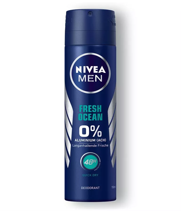 NIVEA  דאודורנט ספריי לגבר פרש אושן