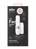 BRAUN מסיר שיער קומפקטי לפנים אקופארם - ecopharm