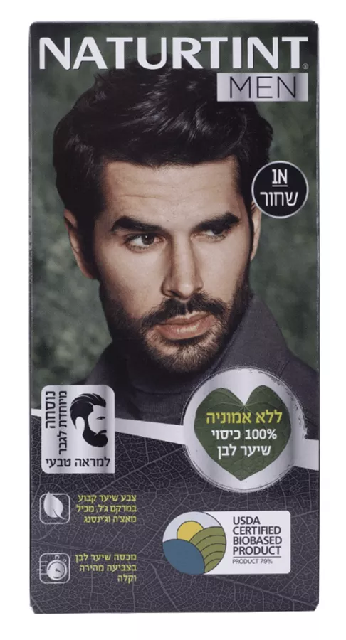 נטורטינט לגבר N1 שחור | NATURATINT MEN