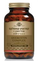 סולגאר קוורצטין קומפלקס SOLGAR Quercetin Complex אקופארם - ecopharm