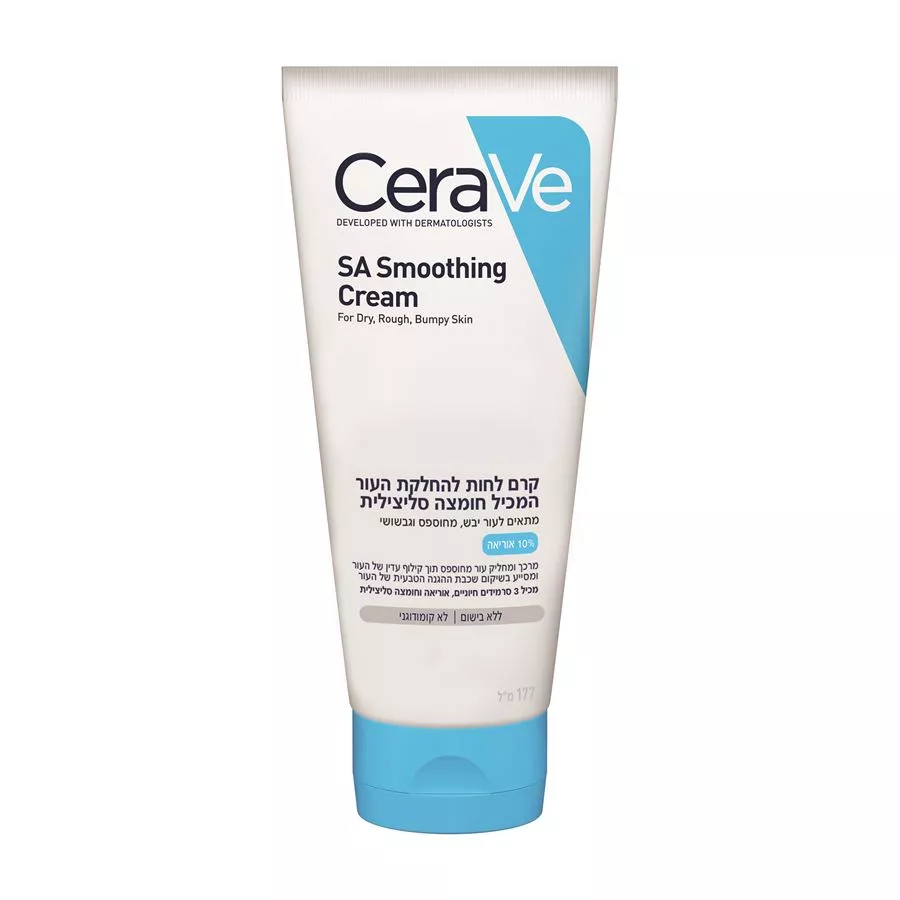 CERAVE קרם לחות להחלקת העור המכיל חומצה סיליצילית 177 מ