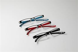 משקפי קריאה שחור 3 אקופארם - ecopharm