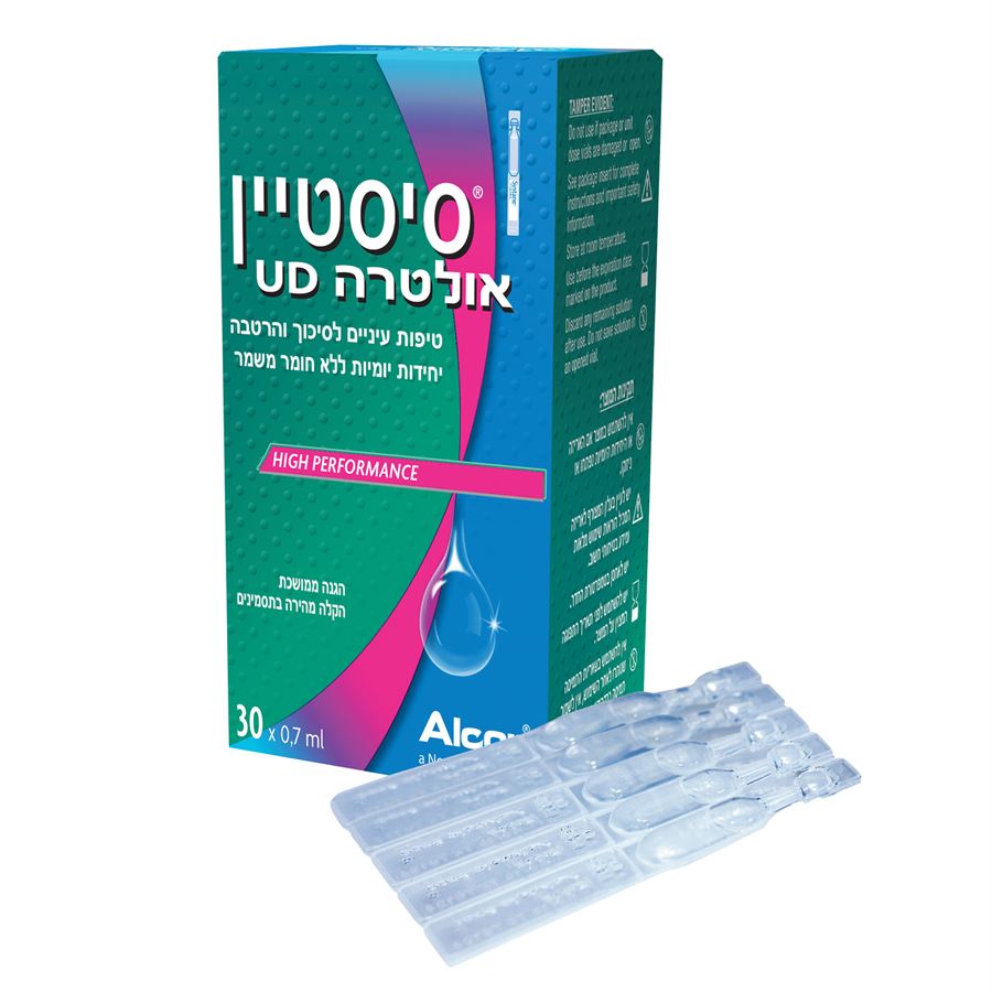 Alcon סיסטיין אולטרה טיפות עיניים Systane® Ultra Unit Dose