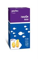 ‏אלטמן אלספה מיני 120 כמוסות altman אקופארם - ecopharm