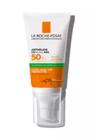 אנתליוס קרם ג'ל לפנים למראה נטול ברק SPF50+ אקופארם - ecopharm
