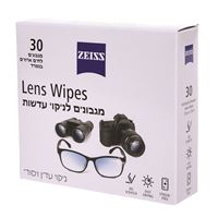 Lens Wipes ZEISS מגבונים לניקוי עדשות אקופארם - ecopharm
