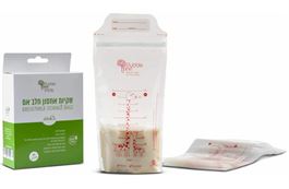 שקיות אחסון לחלב אם אקופארם - ecopharm