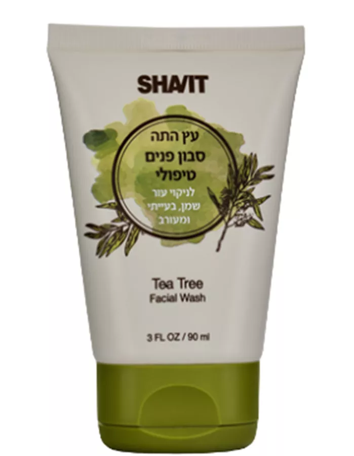 סבון פנים טיפולי עץ התה 90 מ